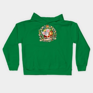 baby's 1 st christmas Kids Hoodie